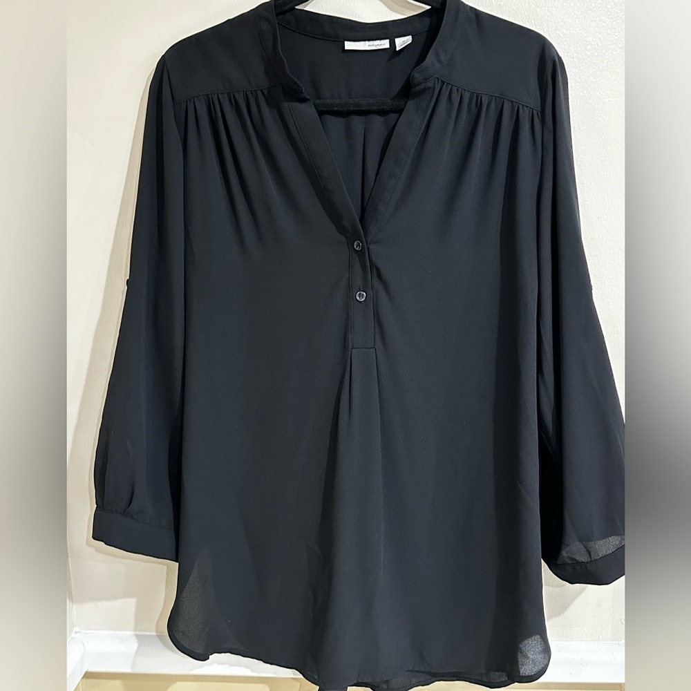 Hagogen Black Business Blouse